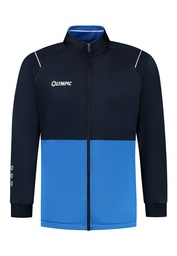 [10/01/00085/3041-104] 10/01/00093 CITY TRAINING JACKET (kopie) (104, MARINE/KOBALT/WIT)